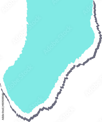 Ragged Piece of Paper