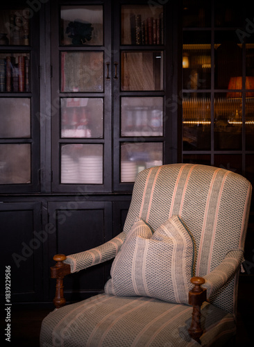 An Armchair In A Corner Of An English Public House