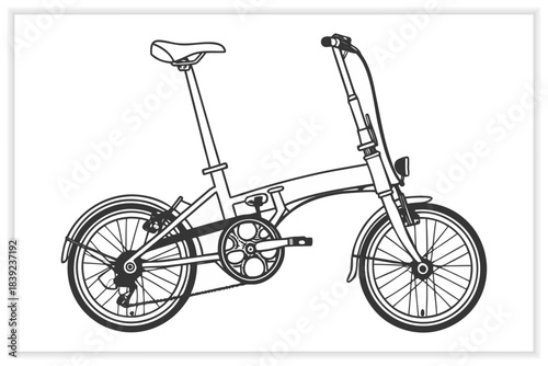 Cycling Equipment and Bicycle Parts Illustration Set Helmets, Wheels, Tools, Bike Accessories