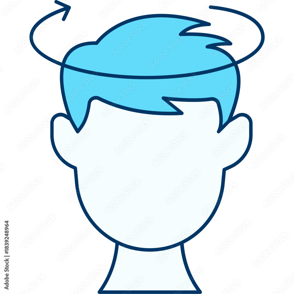 Fototapeta premium Migraine Icon