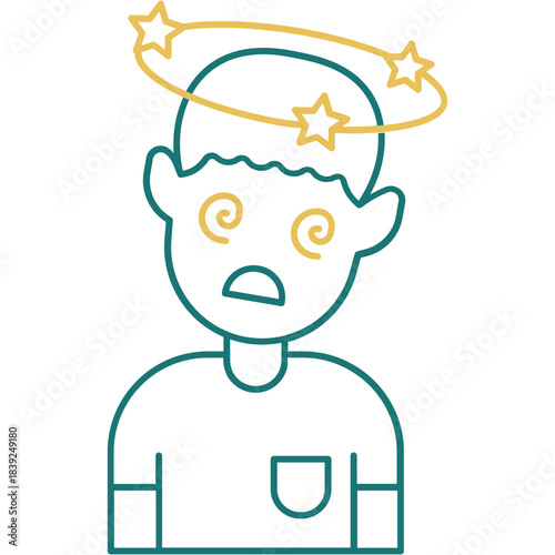 Dizziness Icon