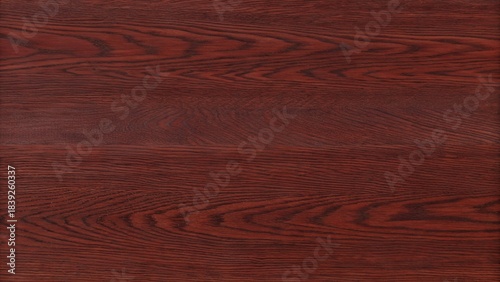 Tableau sur toile Mahogany Wood Texture – Rich Reddish-Brown with Bold Wavy Grain, Seamless Backgr