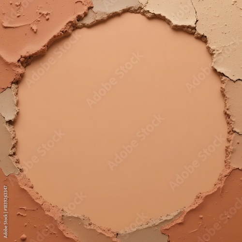 Terracotta Wave Art Frame