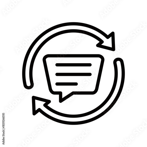 Response line icon