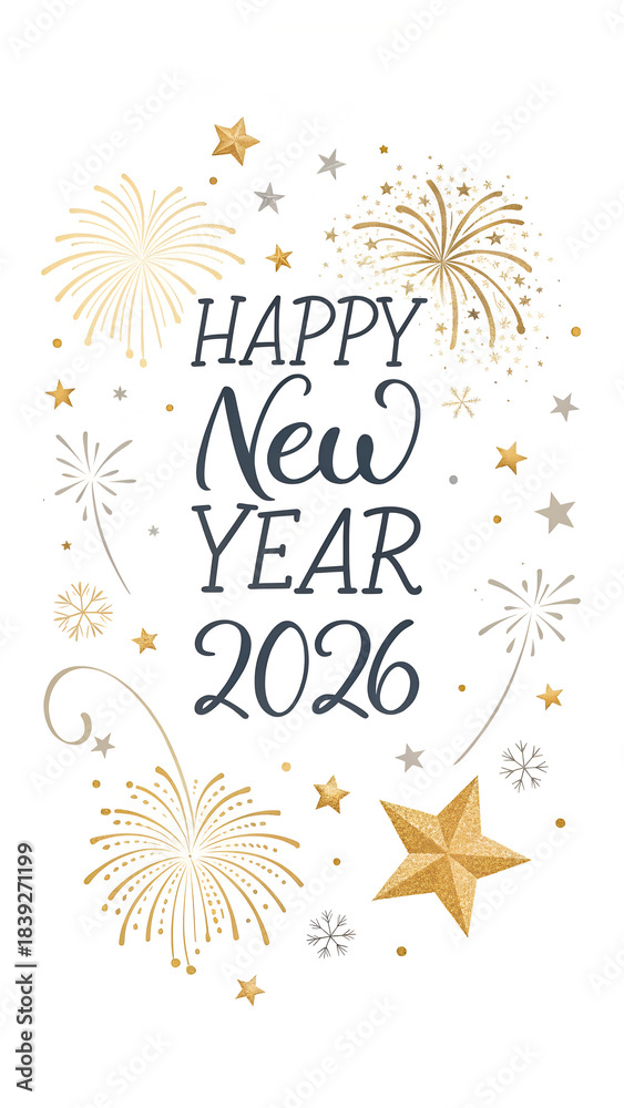 Fototapeta premium new year 2026