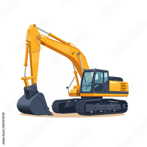 Excavator Icon Design Very Cool