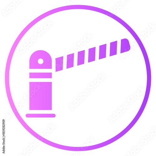 gate gradient icon