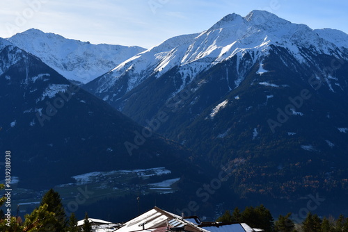 Schöne Landschaft bei Mösern in Tirol