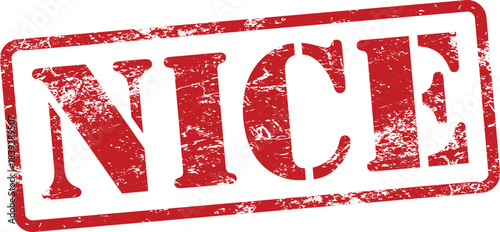 Red grunge nice stamp