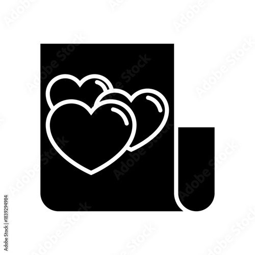 Love icon vector. relationships illustration sign. online dating symbol or logo.