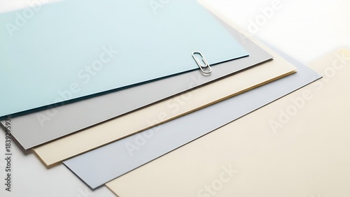 Minimal Layout Template with Clear Copy Space