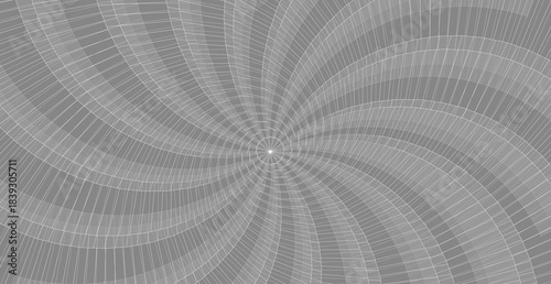 Fototapeta Naklejka Na Ścianę i Meble -  spiral tower abstract geometric shape 3d