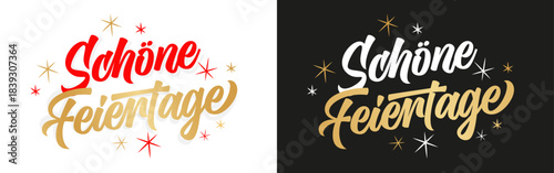 Schöne Feiertagen