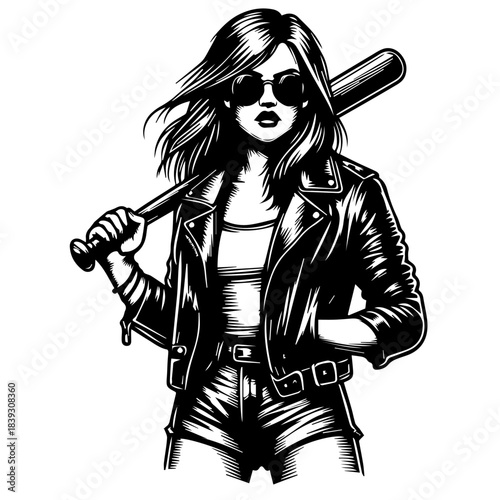 woman, warrior, cartoon, halloween, sword, fashion, illustration