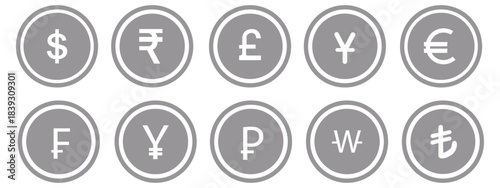 Dollar and euro financial icon illustration, showing online payment symbols, digital wallet graphics, currency signs, and earnings coin visuals, suitable for banking, finance, and economic design 
