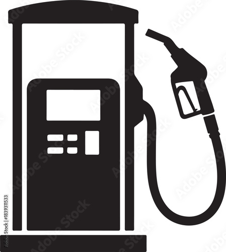 gas pump vector