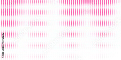 white polka dots pattern over hot pink useful as a background good effect
