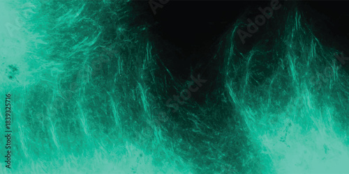 Vibrant Teal Green Abstract Texture with Streaky Brushstrokes and Dark Contrasting Areas for Dynamic Backgrounds