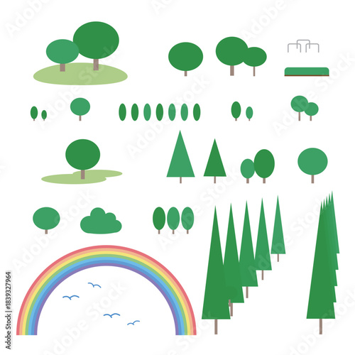 夏の公演のイラスト素材