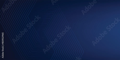 Modern abstract dark blue backgroung. Medical and science, technology connection concept. Vector illustration