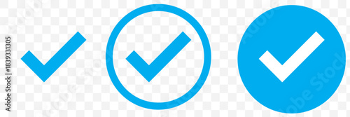 checkmark icon symbol vector illustration