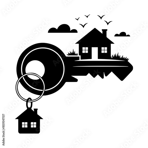 Real Estate Key Icon