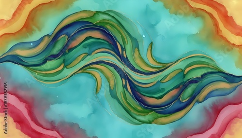 abstract watercolor background