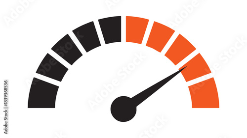 Performance speed data level indicator