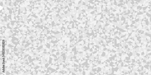 Modern low polygon abstract paper design. white and gray pattern square background. Geometric print composed of triangles. white triangle tiles pattern mosaic wallpaper background.