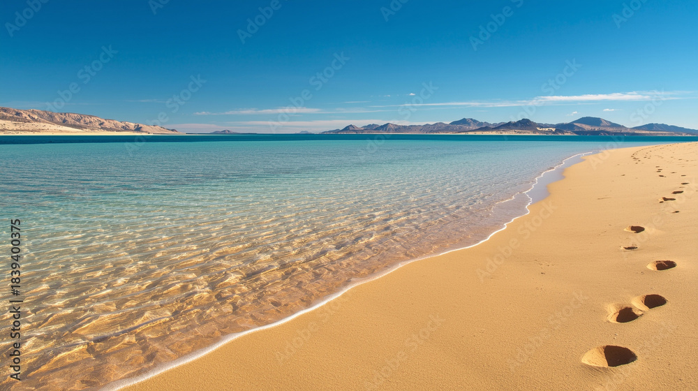 Fototapeta premium beach in the morning