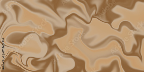 An illustration of an abstract background with brown colour. Liquid marbling paint texture background. Fluid painting abstract texture, Intensive color mix wallpaper. oil painting streaks and colorful