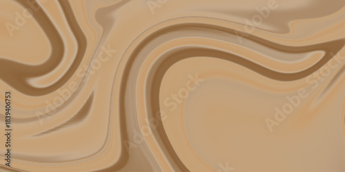 An illustration of an abstract background with brown colour. Liquid marbling paint texture background. Fluid painting abstract texture, Intensive color mix wallpaper. oil painting streaks and colorful