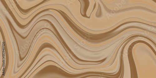 An illustration of an abstract background with brown colour. Liquid marbling paint texture background. Fluid painting abstract texture, Intensive color mix wallpaper. oil painting streaks and colorful
