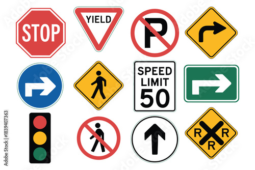 vector illustration of bike and car shared lane sign, traffic safety symbol for urban road marking, bicycle and vehicle lane sharing concept, ideal for city planning, transportation graphics, 