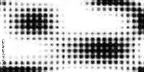 Abstract retro grunge seamless pattern. Urban art texture with paint splashes  chaotic shapes  lines  dots  patches. Sports graffiti style vector background