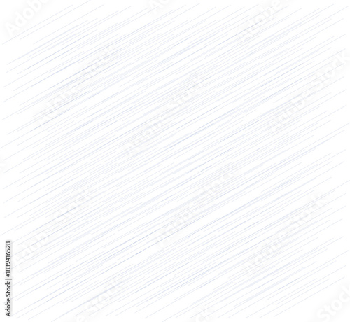 Light blue diagonal lines on white background creating subtle dynamic abstract texture pattern isolated on transparent background, Vector