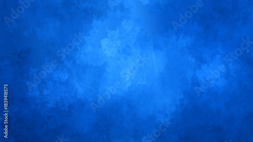 Deep Blue Abstract Texture Background With Dark Navy & Electric Blue Cloud-like Gradient. Atmospheric Moody Smoke Effect. Digital Watercolor Style for Art & Wallpapers.