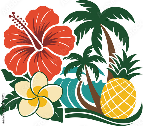 Detailed garden tools and lawn care illustration set featuring lawnmowers, planters, hand tools, watering can, and gardening equipment for outdoor and landscaping designs