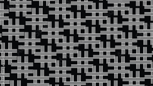 Modern Abstract Woven Geometric Pattern Texture Background with vector illustration