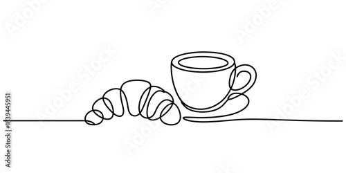 Simple black and white line art illustration of a t-shirt, a dress, and shorts hanging on a clothesline, symbolizing laundry and domesticity. Vector, illustration