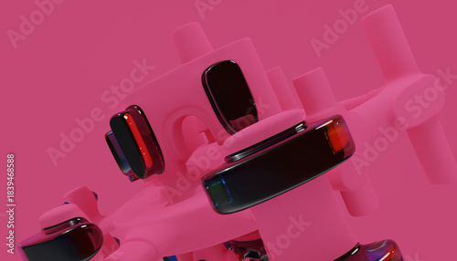 Fototapeta Naklejka Na Ścianę i Meble -  3d Abstract Design