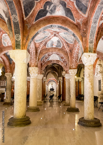 Crypt Ceiling Frescos of Ascoli Piceno Cathedral