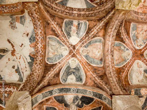 Crypt Ceiling Frescos of Ascoli Piceno Cathedral