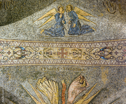 Crypt Ceiling Mosaic of Ascoli Piceno Cathedral