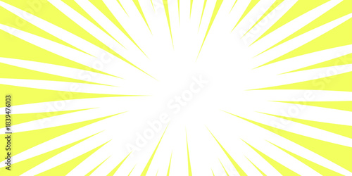 Radius Cartoon Pattern Abstract Background & Radial Beam of Sunlight. Optimism, and Positive Energy. Abstract sun light rays background.  Abstract retro whirlwind starburst vector abstract background.