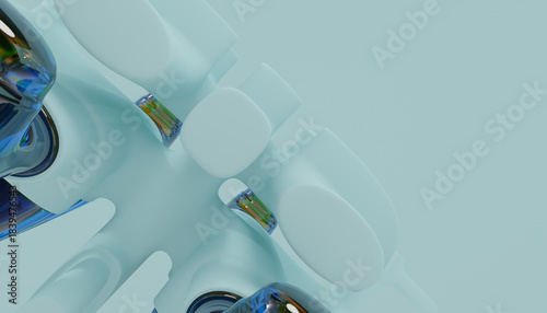 Fototapeta Naklejka Na Ścianę i Meble -  3d Abstract Design