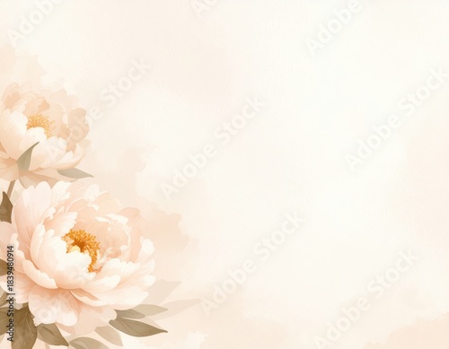 Beautiful pink peonies create stunning floral backdrop vibrant pink peonies bloom creating beautiful floral scene