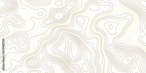 wave paper curved reliefs abstract background, Abstract topographic contours map background, topography line map. Vintage outdoors style. World map Template. Stock vector