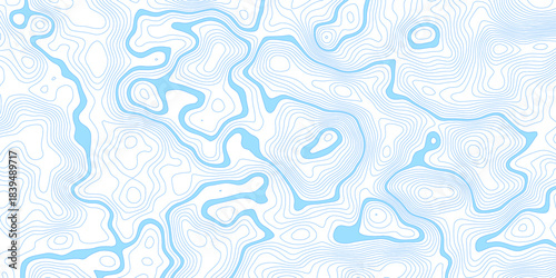 blue wave paper curved reliefs abstract on transparent  background, Abstract topographic contours map background, topography line map. Vintage outdoors style. World map Template. Stock vector