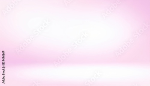 Pink background bathed in soft light gentle pink hue illuminated by delicate glow